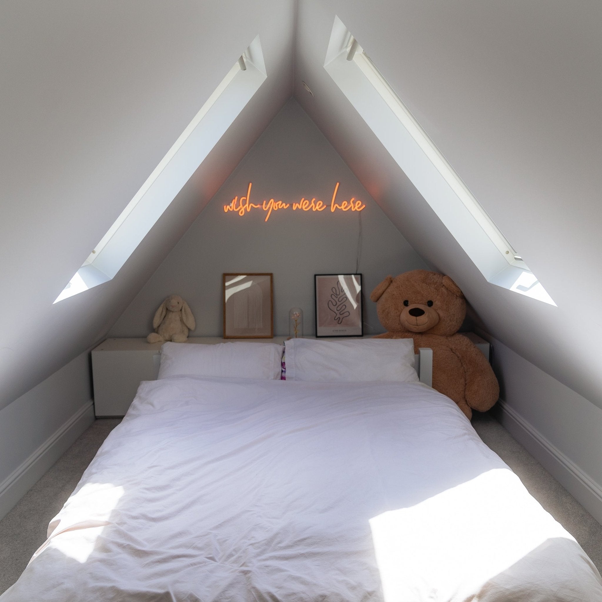 Wish you were here - LED neon sign - YELLOWPOP UK